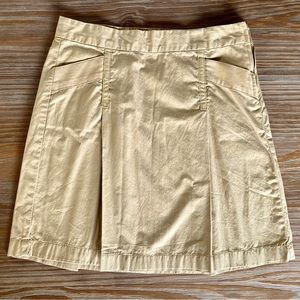 NWOT J.Crew Chino Mini Skirt Size 2